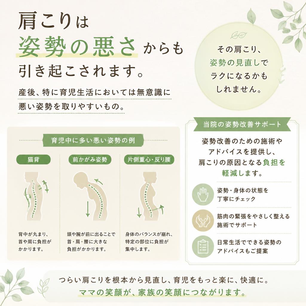 姿勢改善の重要性